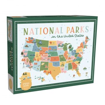 National Parks in the United States - 110 Piece Jigsaw Puzzle